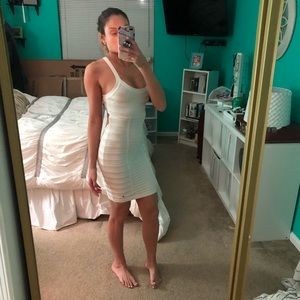 Guess White Mini Dress